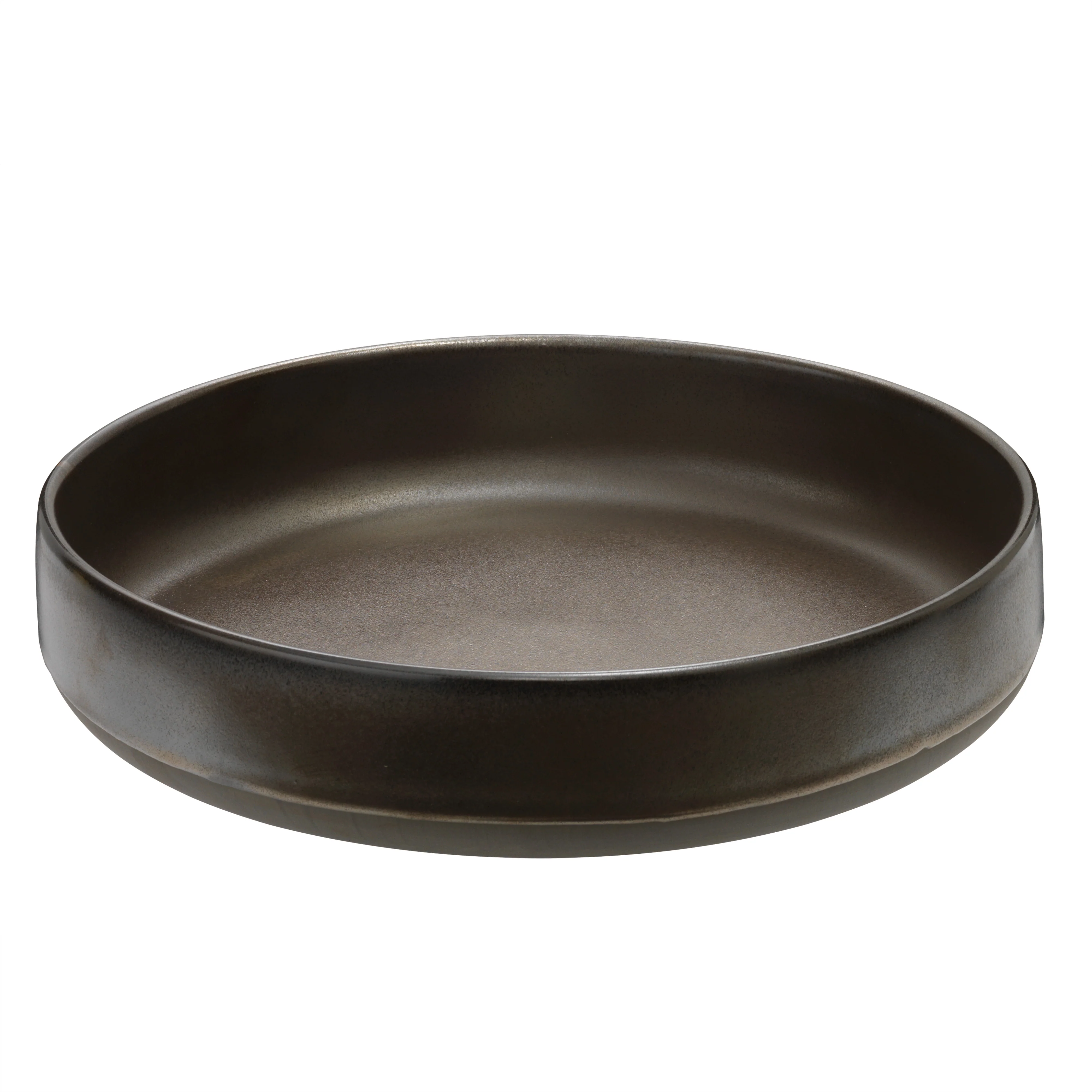 RAW  Metallic Brown serveringsskål  - Ø30 cm.