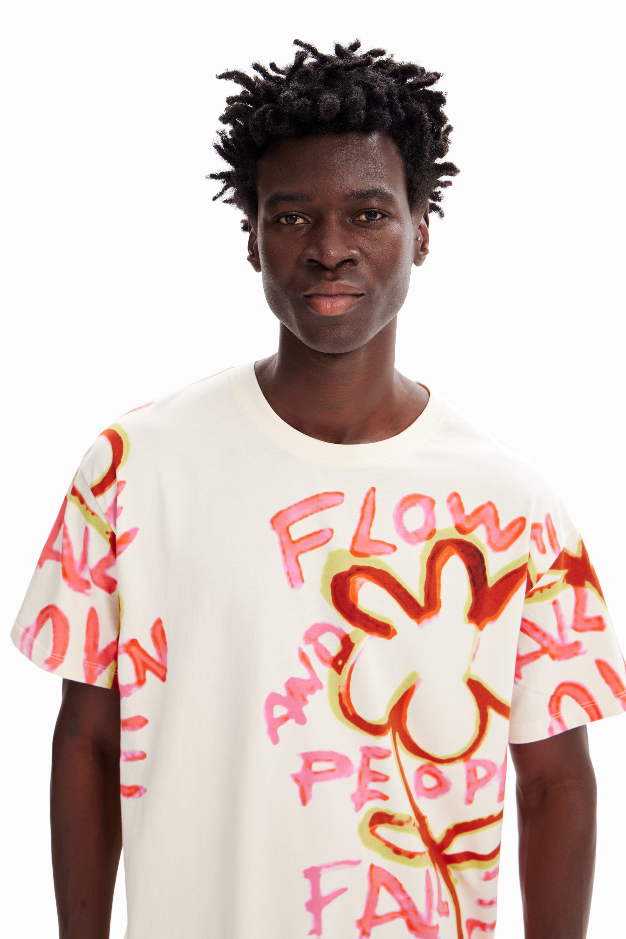 T-shirt oversize message nature