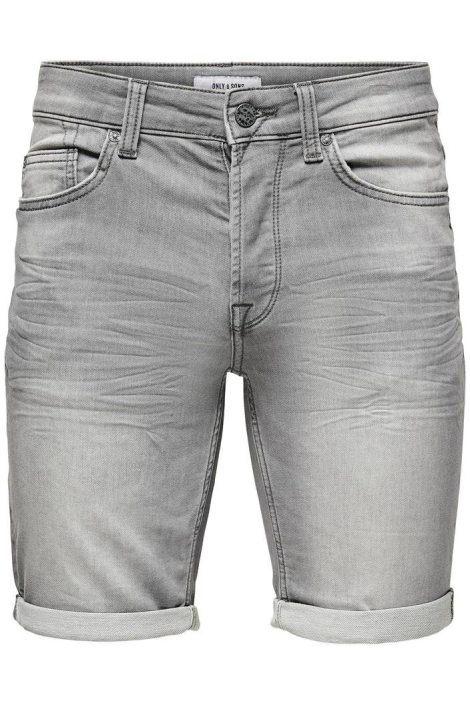 Only & Sons grijze heren korte broek