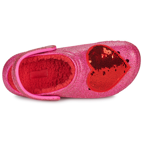 Crocs - CLASSIC LINED VALENTINES DAY CLOG - Rose / Rouge