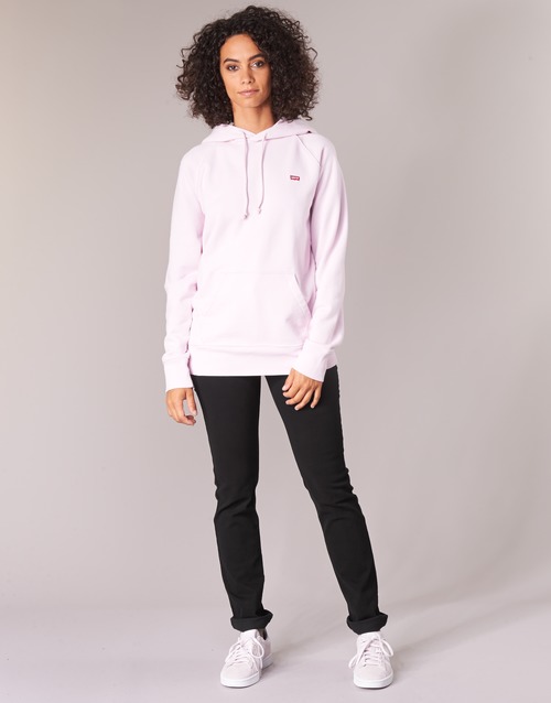 Levi's - 724 HIGH RISE STRAIGHT Negro