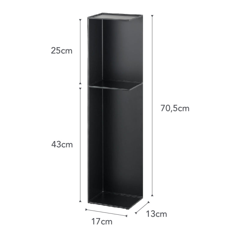 Yamazaki WC Opbergrek - Tower - Zwart