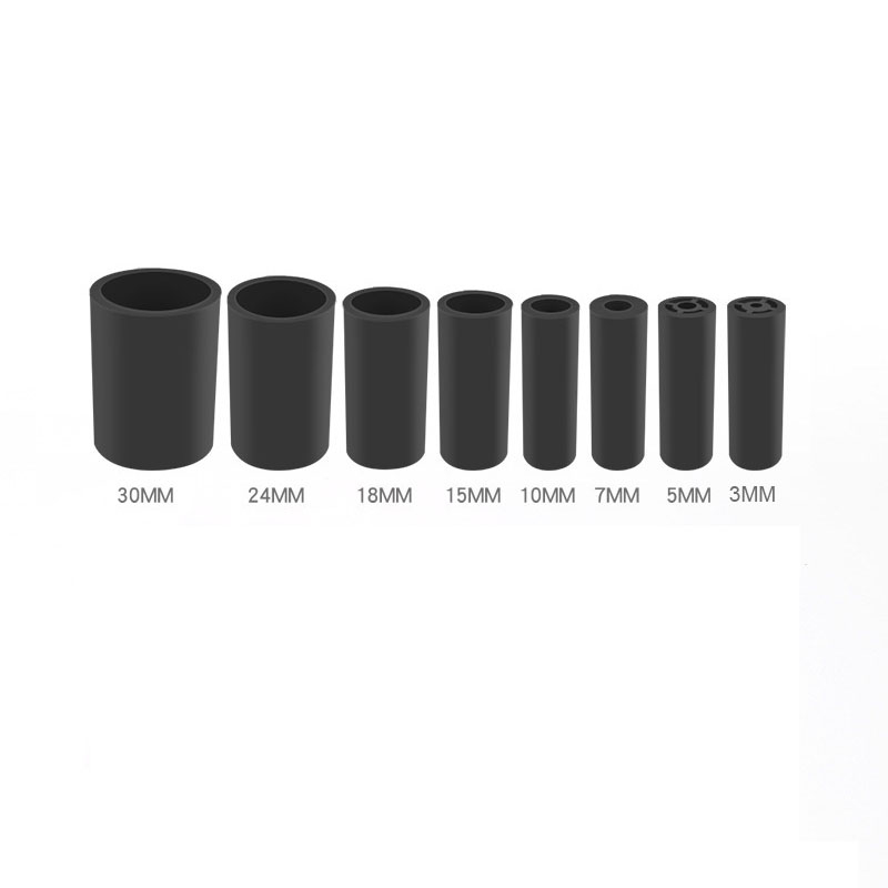 Batteriebetriebener Make-up Pinsel Reiniger Pinseltrockner mit 8 Verschiedenen Adapter Aufsätzen - Schwarz