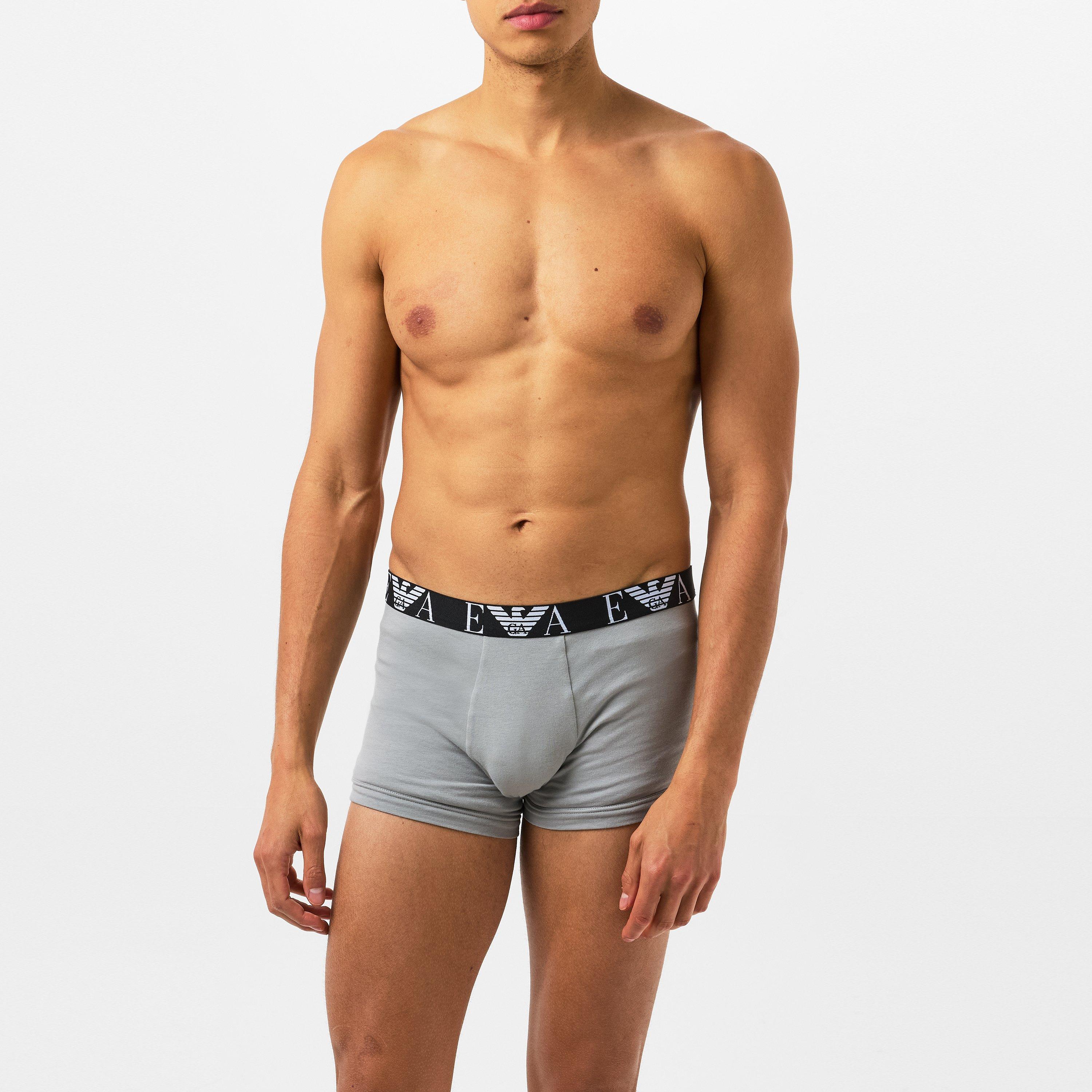 Emporio Armani 3 Pack Logo Trunks