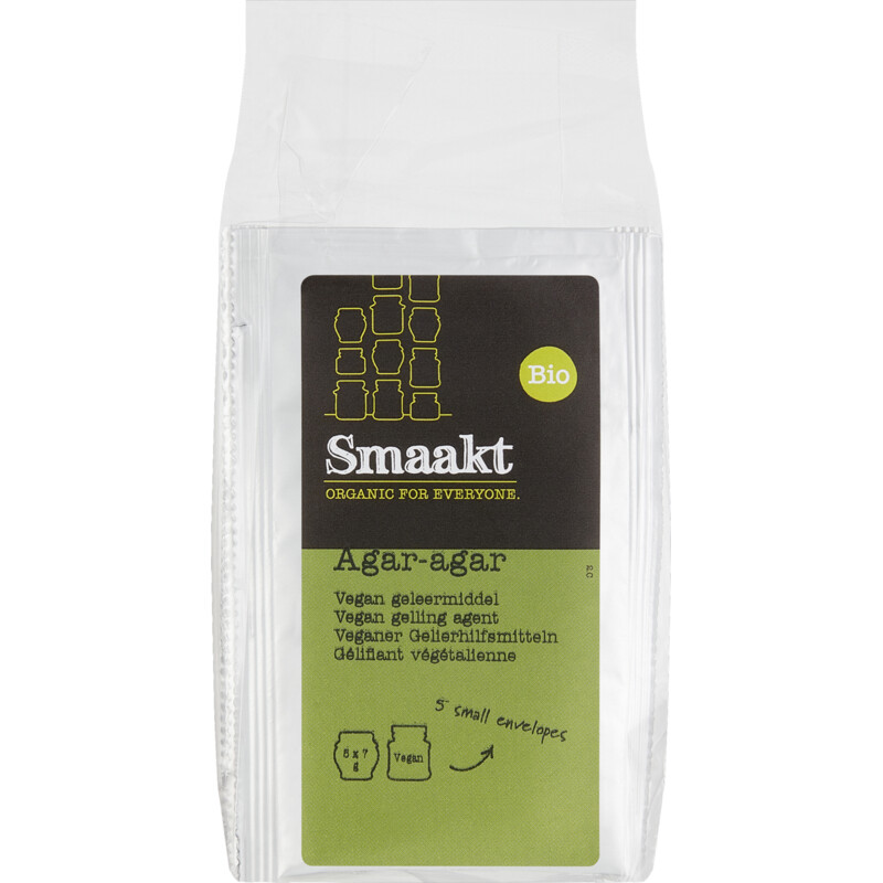 Smaakt Agar-agar