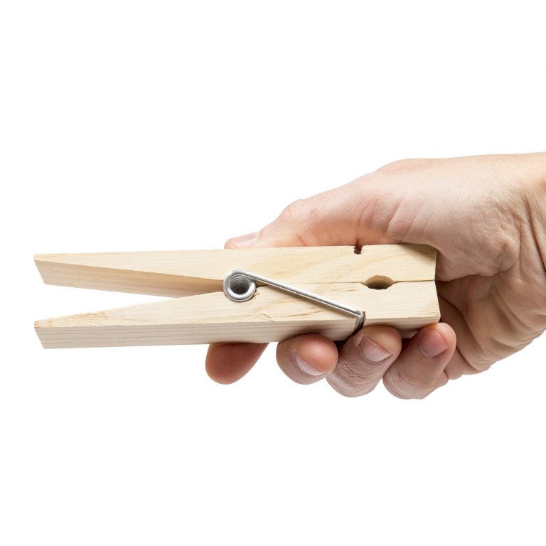 Riesen-Wäscheklammer, Holz