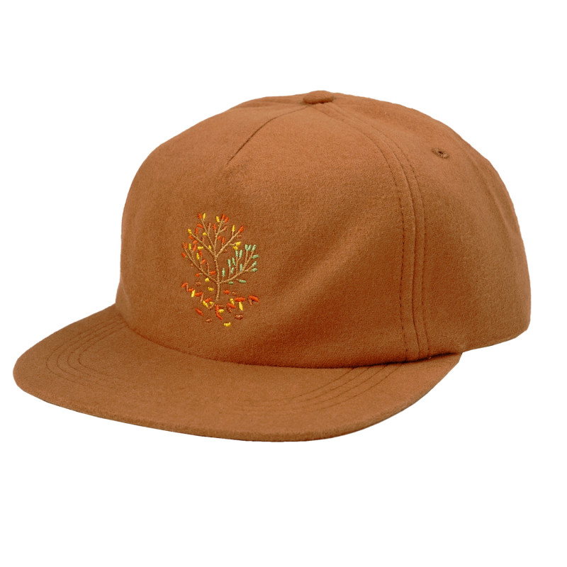CASQUETTE TREE SNAPBACK - MARRON