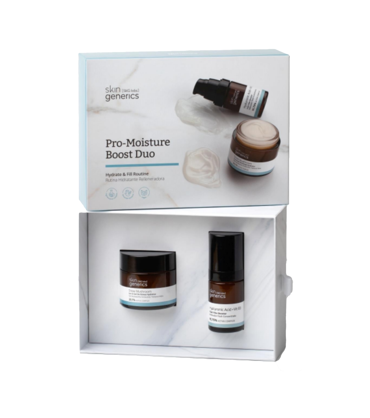 Skin Generics - Duo Hidratante e Reafirmante Pro-Moisture Boost Duo