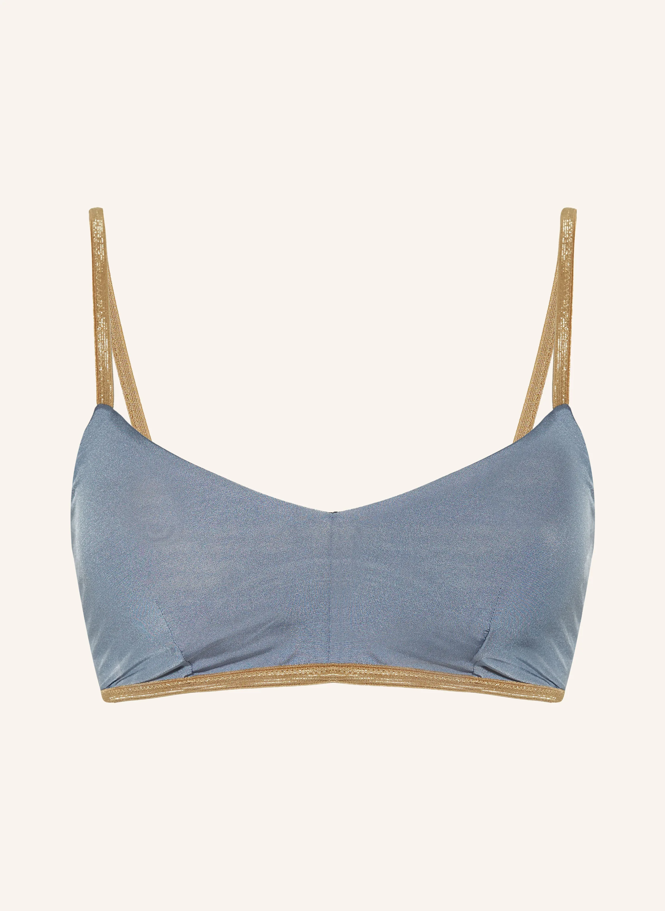 MYMARINI Bustier-Bikini-Top SHINE zum Wenden mit UV-Schutz 50+