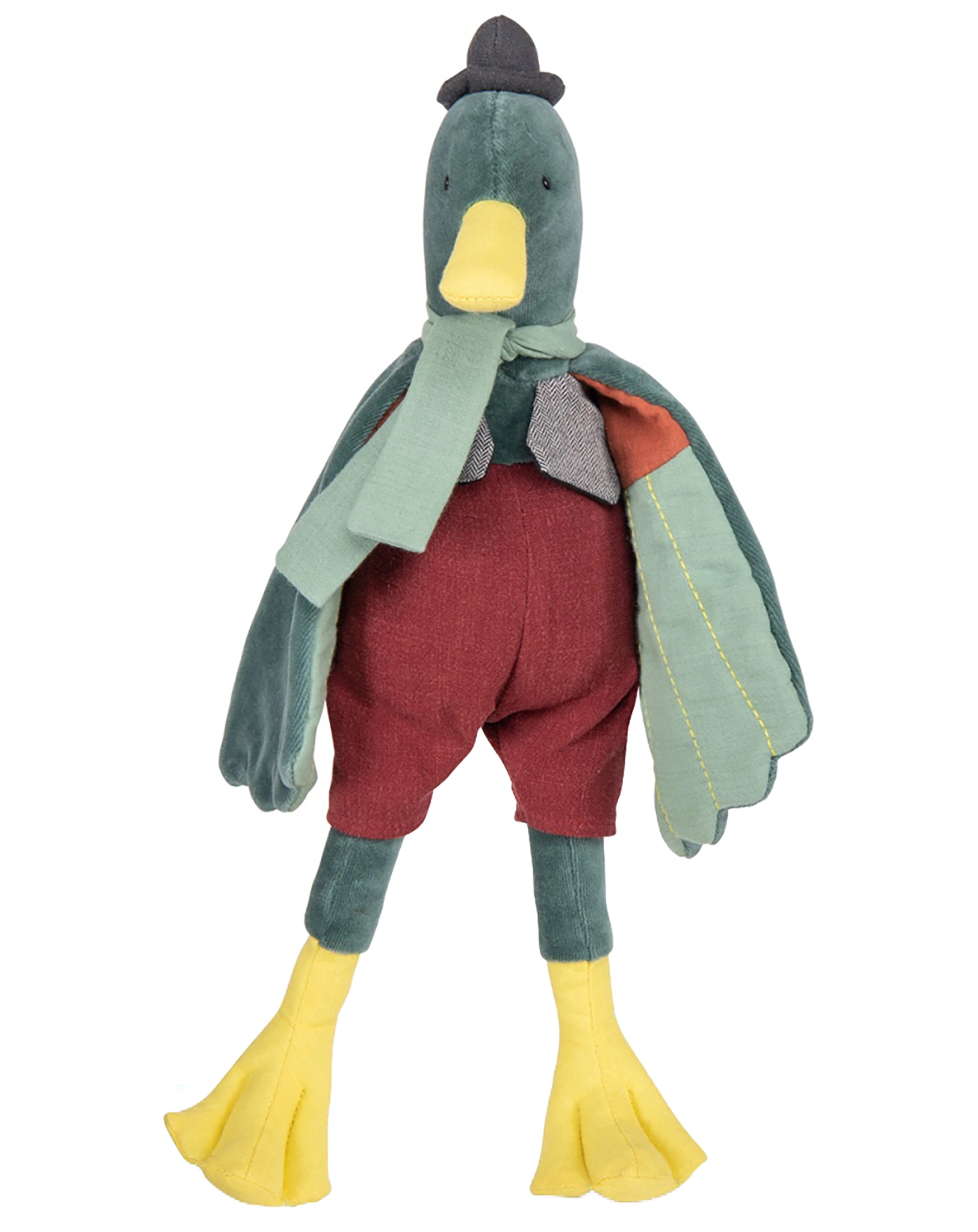 Plüschtier ENTE SIMONET (44cm) in grün