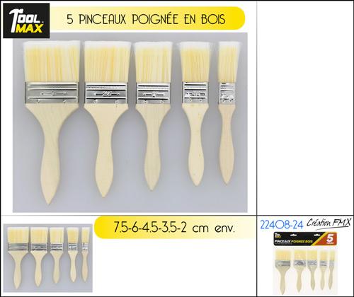 LOT 5 PINCEAUX POIGNEE BOIS