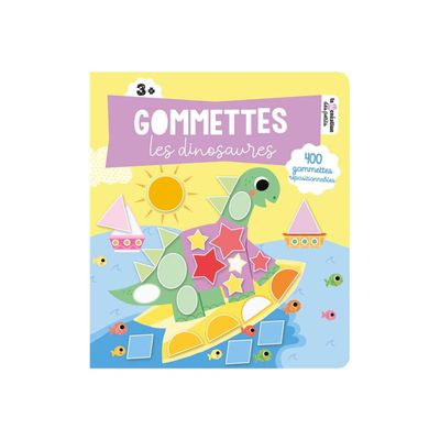 Gommettes Dinosaures - livre d'activités