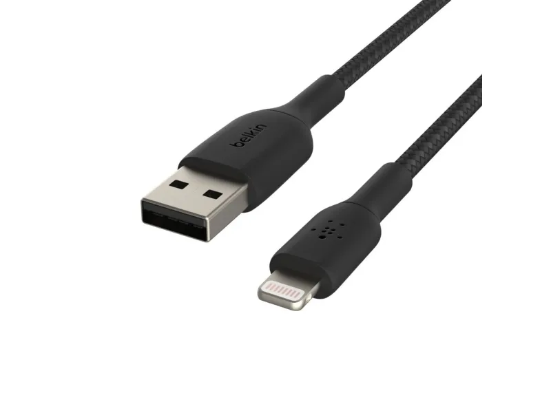 Belkin BoostCharge - Lightning-kabel - Lightning han til USB han - 1 m - sort