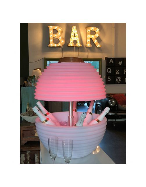 Nikki.Amsterdam The Bowl Color Sync - Tuinverlichting - 55x55x56.5 cm 7 kg Multi-Color 8 Watt Incl. Speaker 55