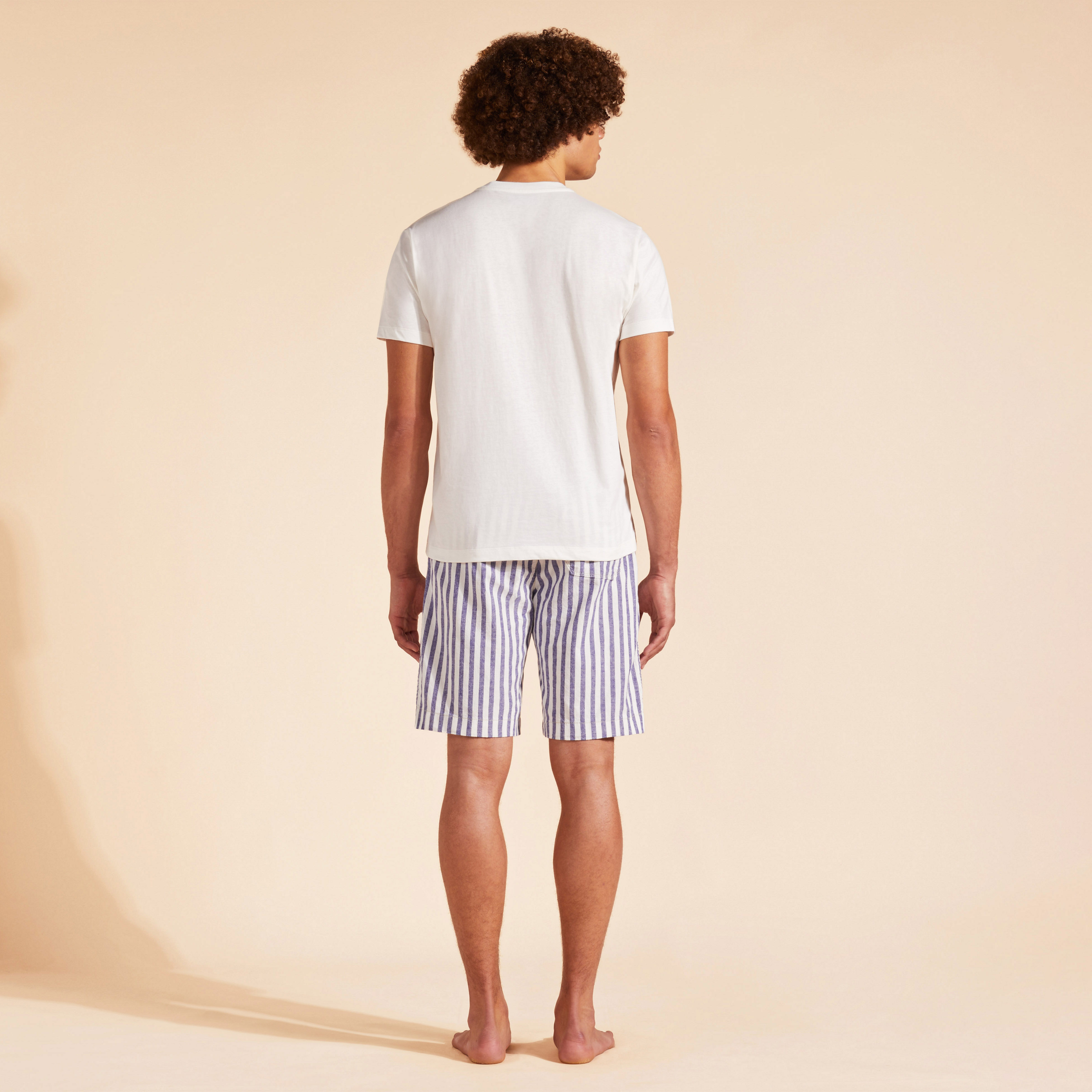 T-Shirt en Coton Homme Sailing Boat From The Sky