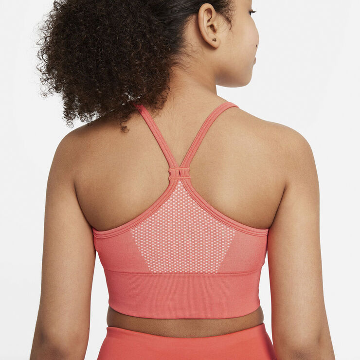 Nike Dri-FIT Indy sports bh Orange