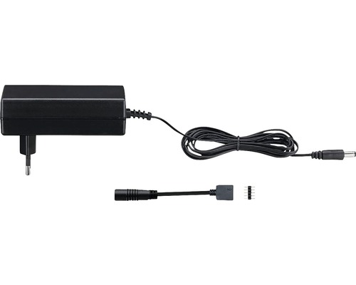 Paulmann Universele LED-voeding Plug-In 36W 230/24V DC Transformator zwart