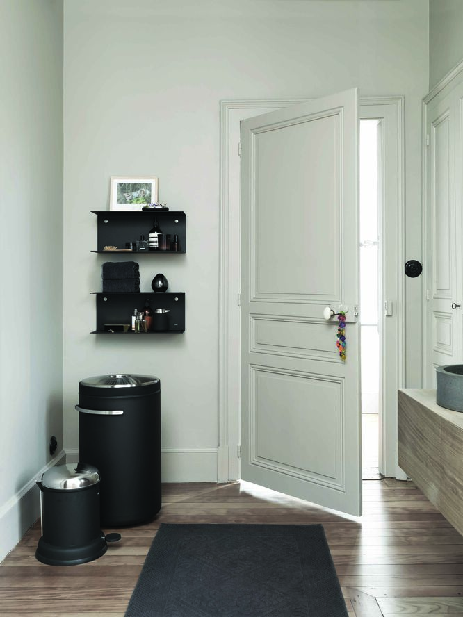 Vipp Vipp441 vasketøjskurv 75 l. Sort