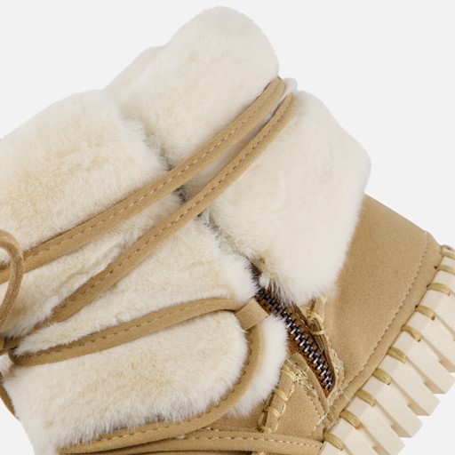 Ilse Jacobsen Enkellaarsjes beige Suede
