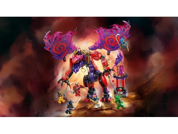 LEGO Ninjago 71832 Kaosdragen Thunderfang