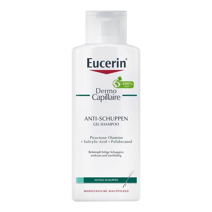 Eucerin DermoCapillaire Anti-Schuppen Gel Shampoo, 250 ml