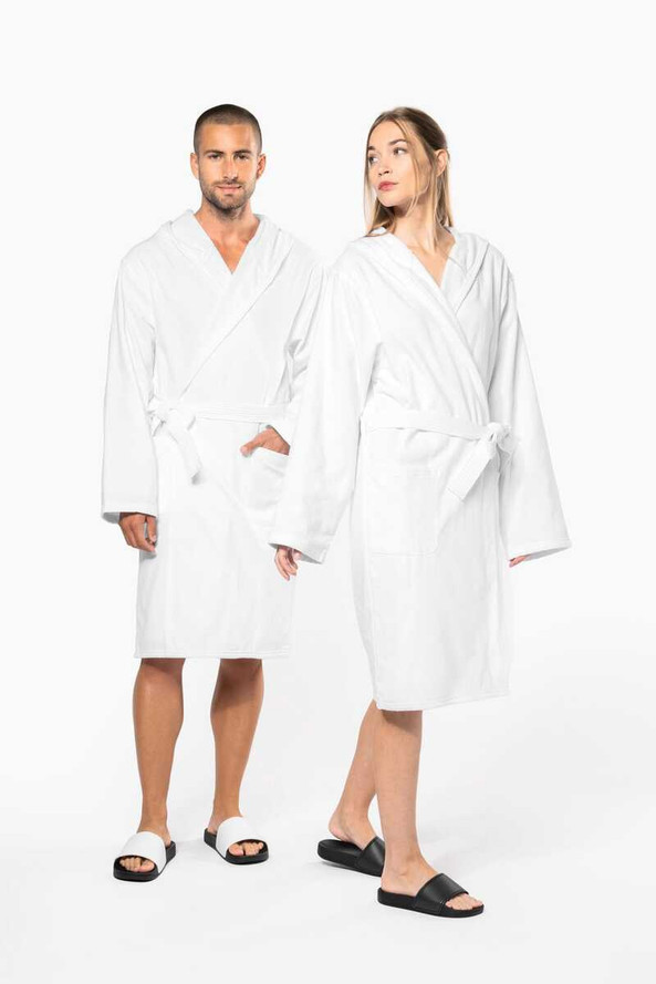 Kariban K140 - Peignoir de bain à capuche Bio