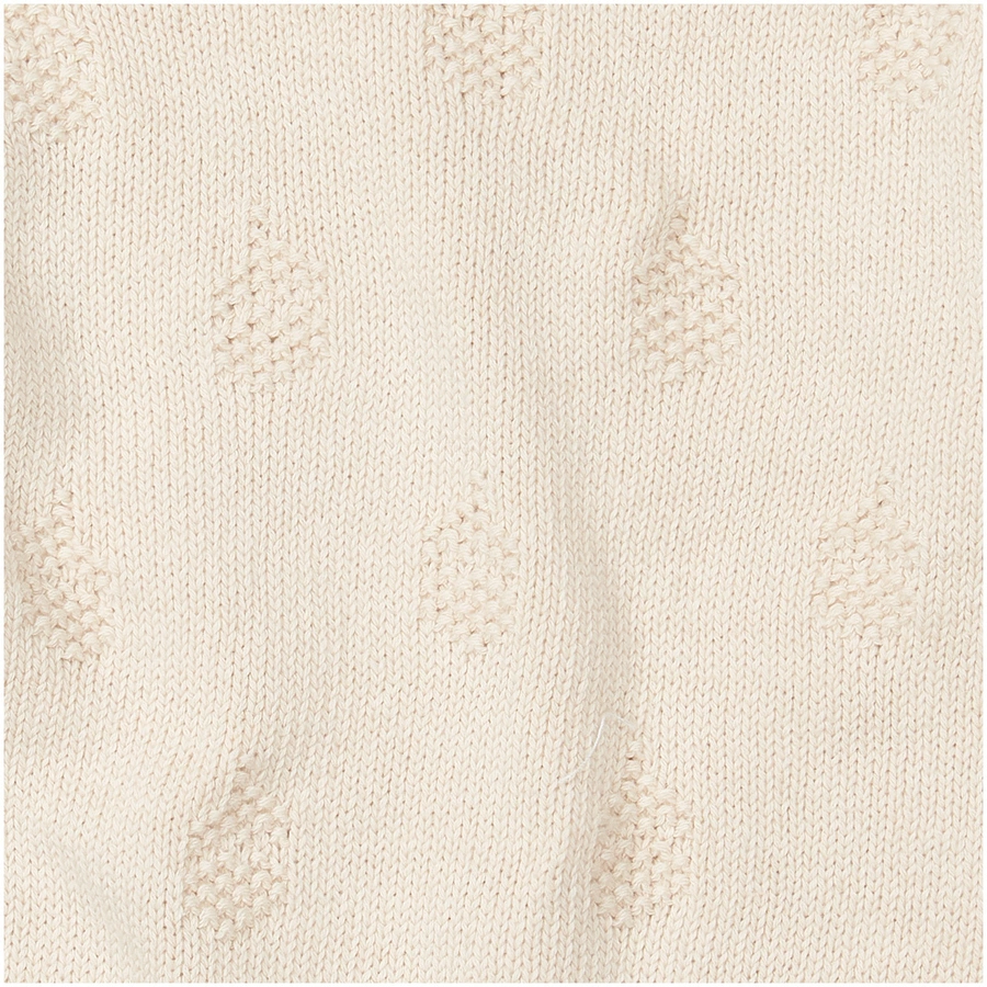 koeka Babypullover Nuts Weiß