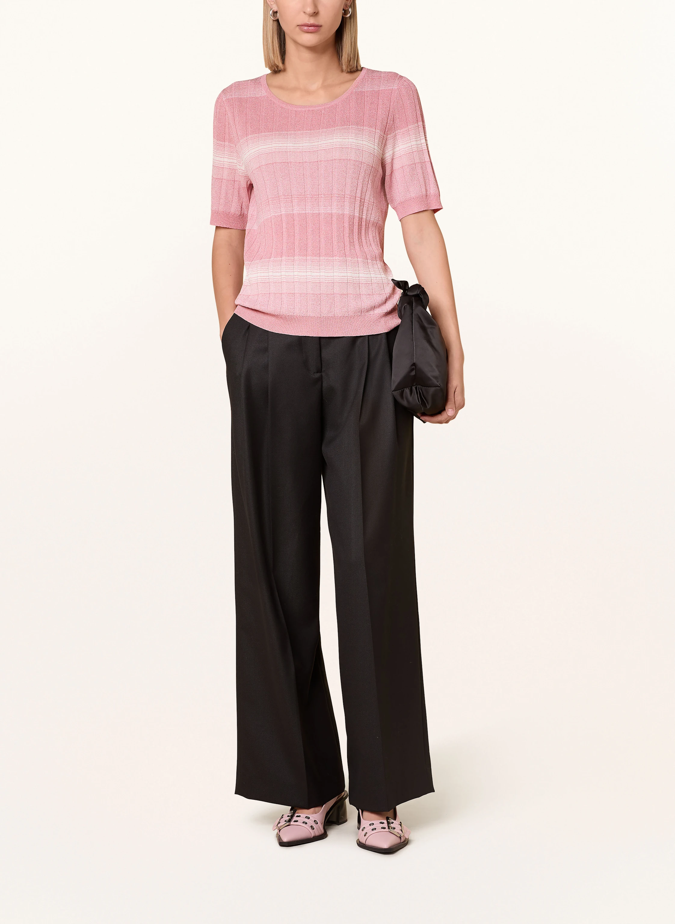 darling harbour Strickshirt mit Glitzergarn