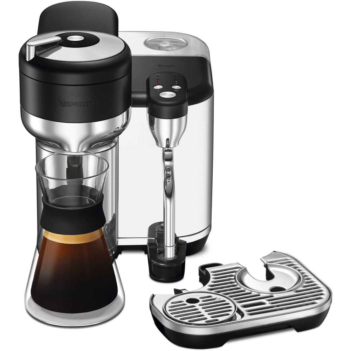 By Sage Vertuo Creatista kapselmaskin, black stainless steel
