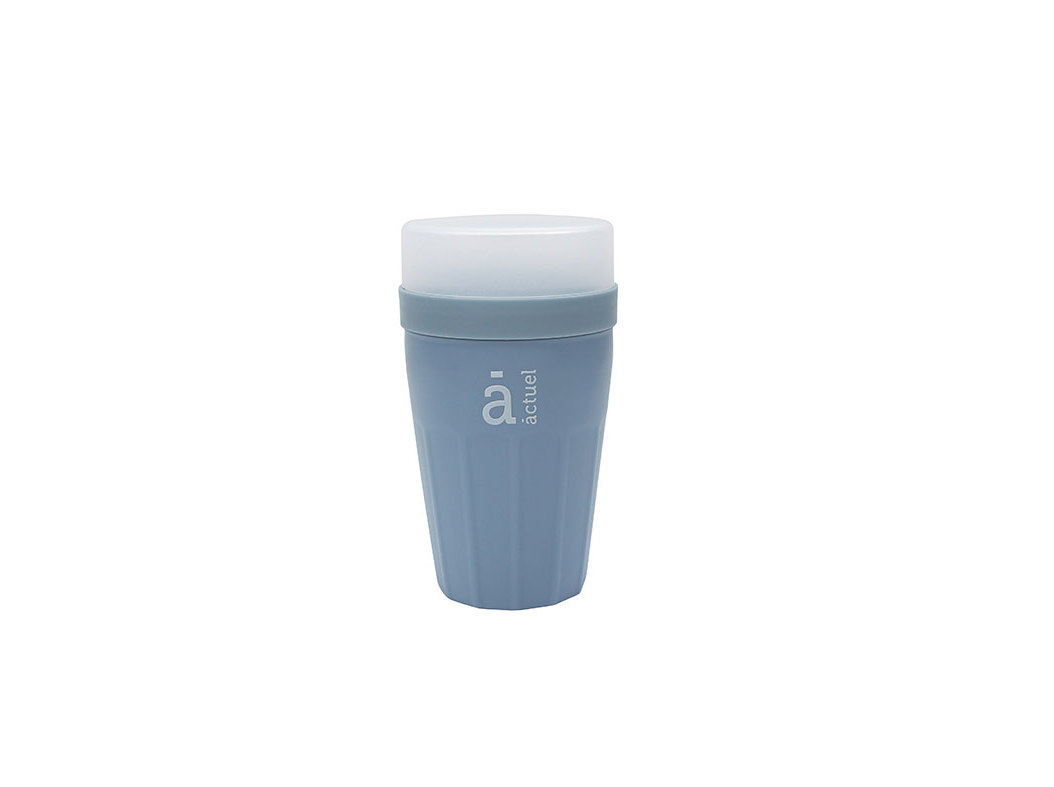 COPO P/IOGURTE ACTUEL AZUL