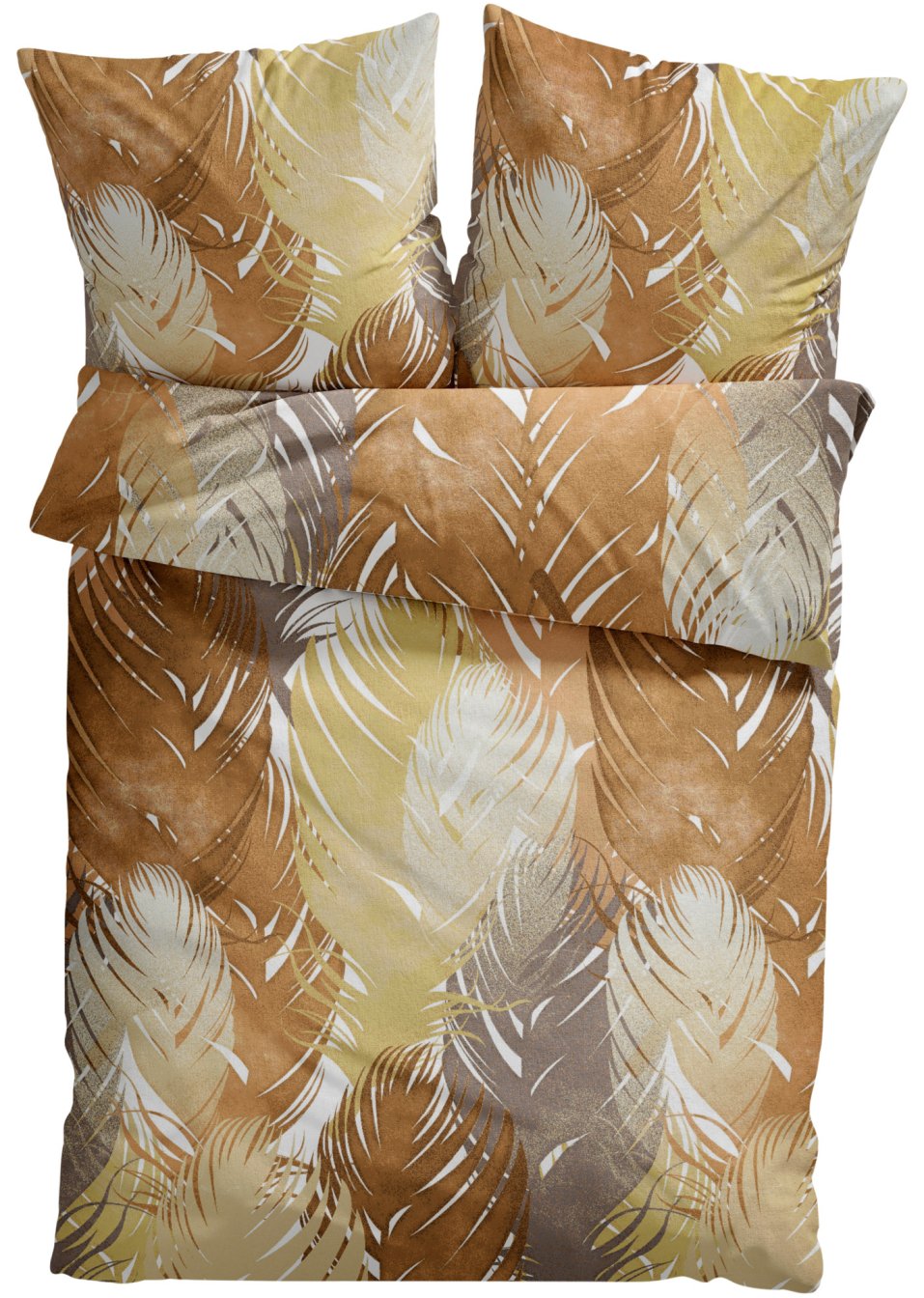 Parure de lit avec plumes