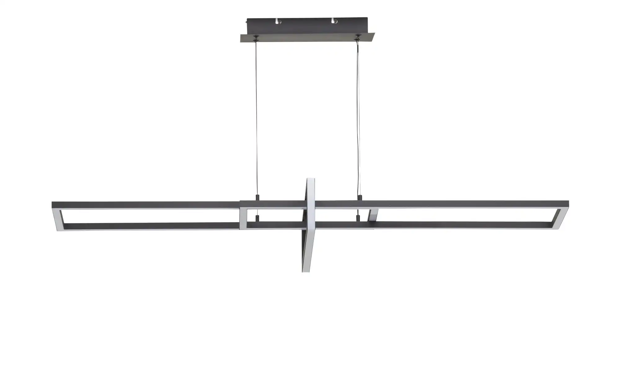 Trio LED-Pendelleuchte, schwarz, ´geometrisch`