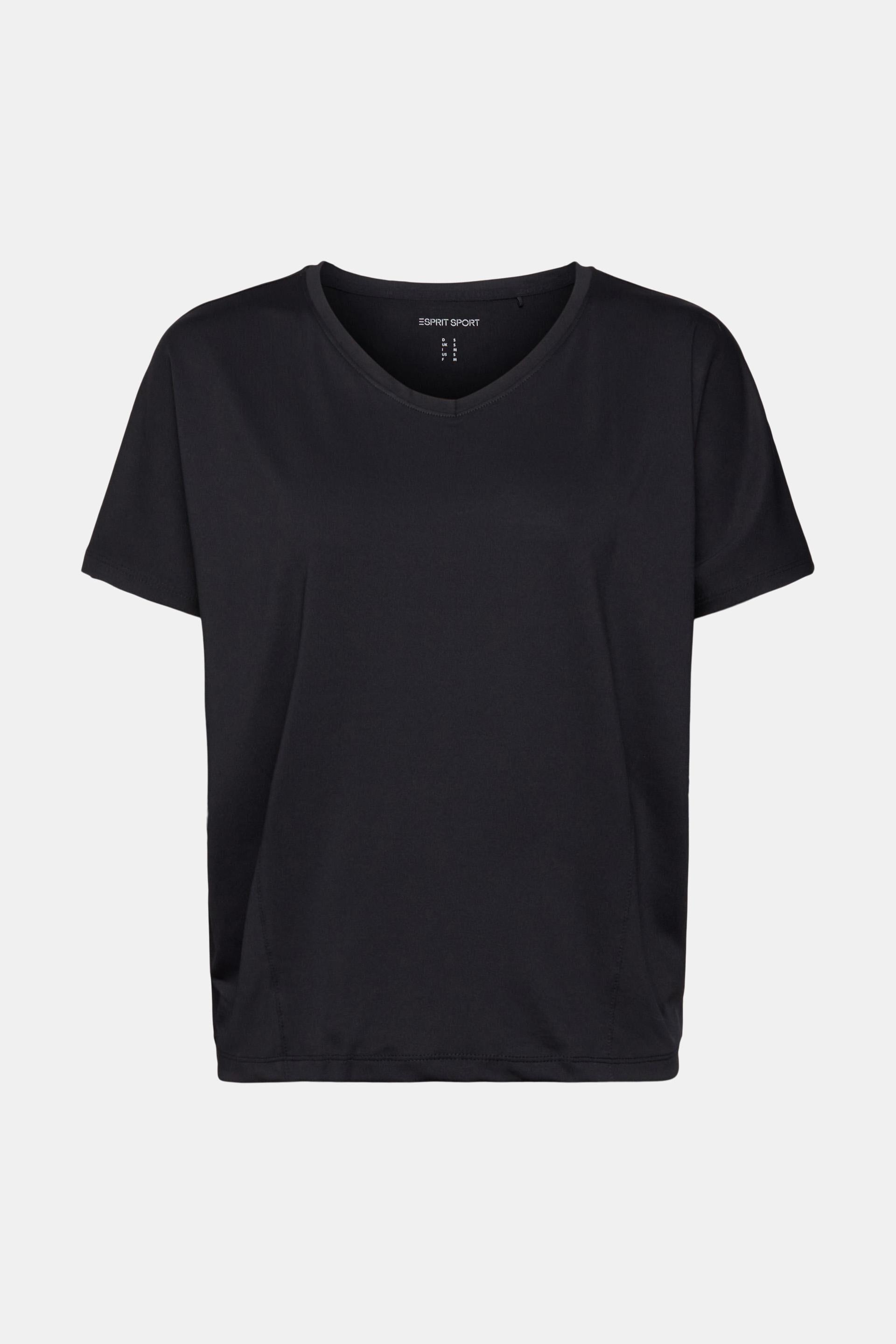 T-shirt de sport à encolure en V doté de la technologie E-DRY