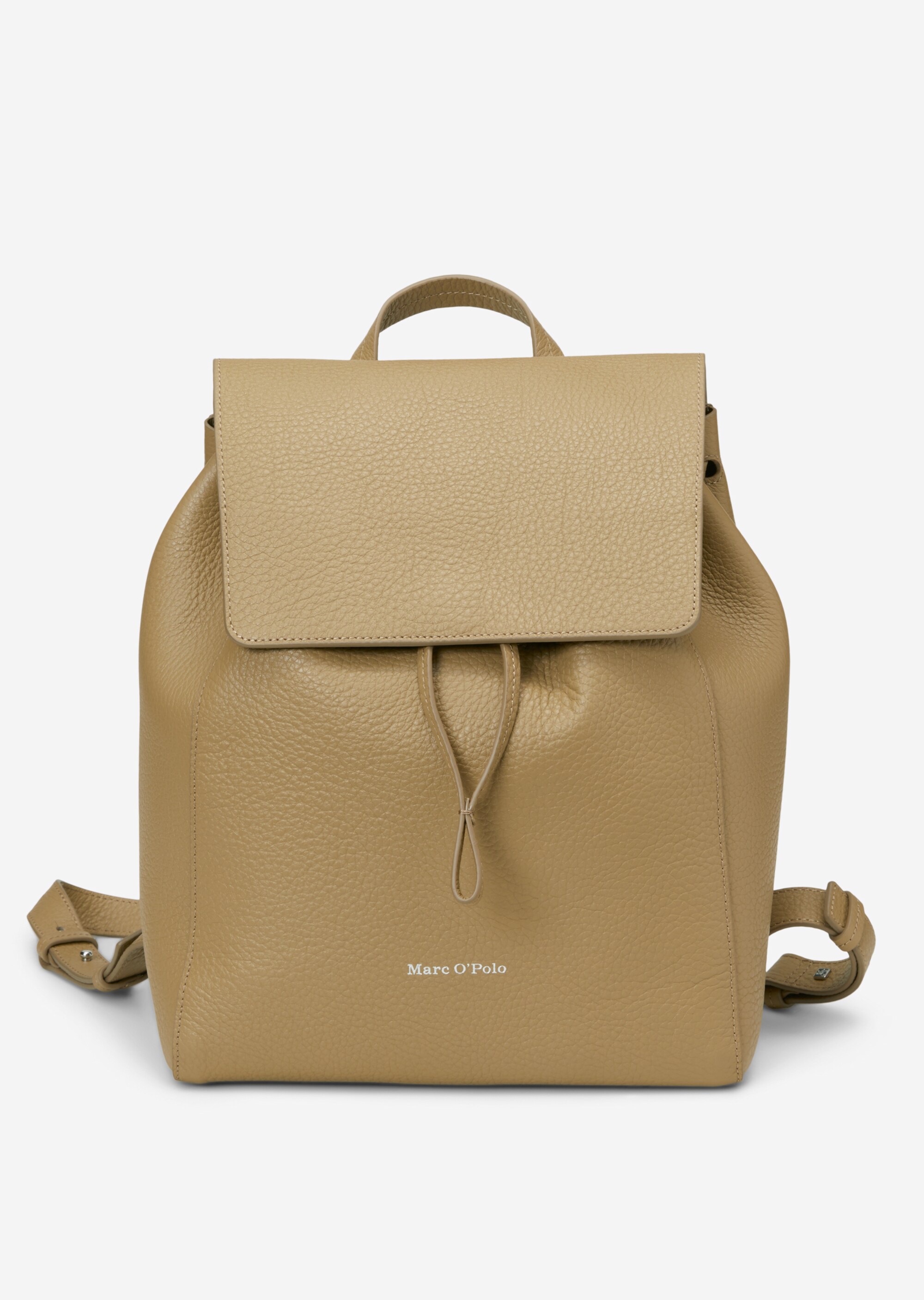 Rucksack aus genarbtem Rindleder