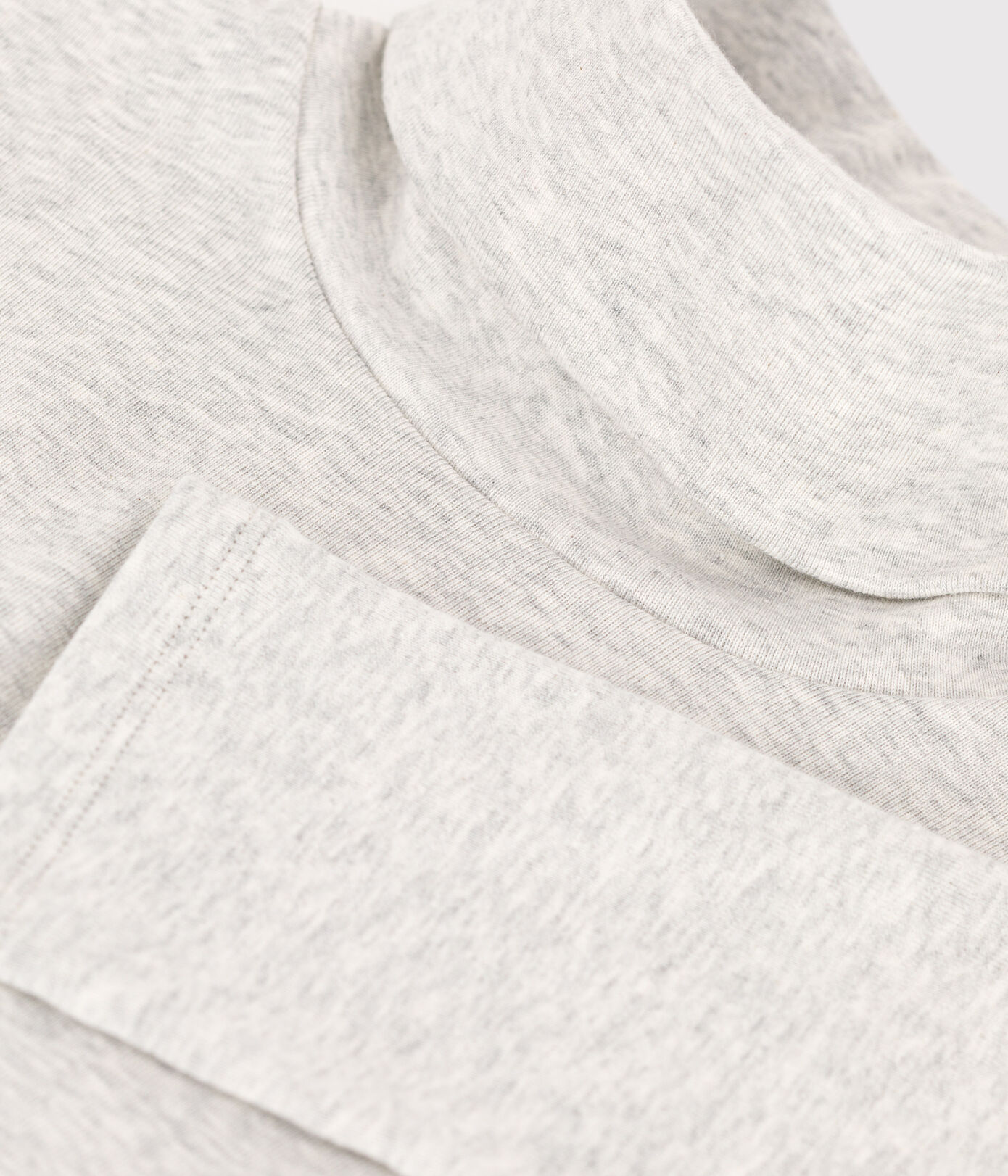 Tee-shirt col roulé L'ICONIQUE en coton BIO Femme