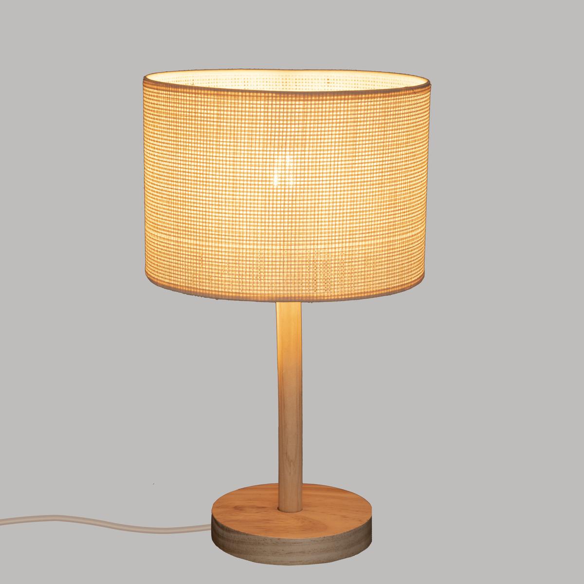 LAMPE DROITE DELLA NATUREL H.42CM