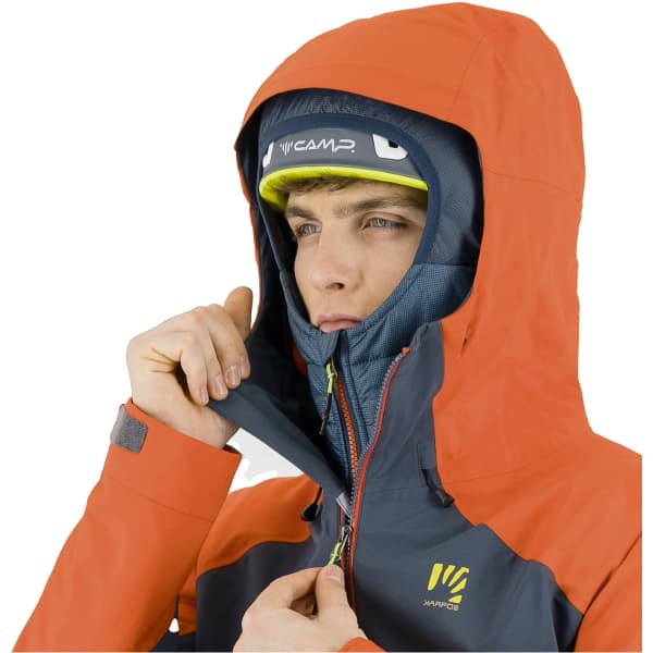 Veste ski de randonnée KARPOS STORM EVO JACKET MIDNIGHT/FIERY RED