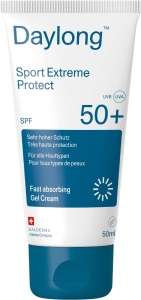 Daylong Sport Extreme Protect Gel Cream fast absorbing SPF50+, 50 ml