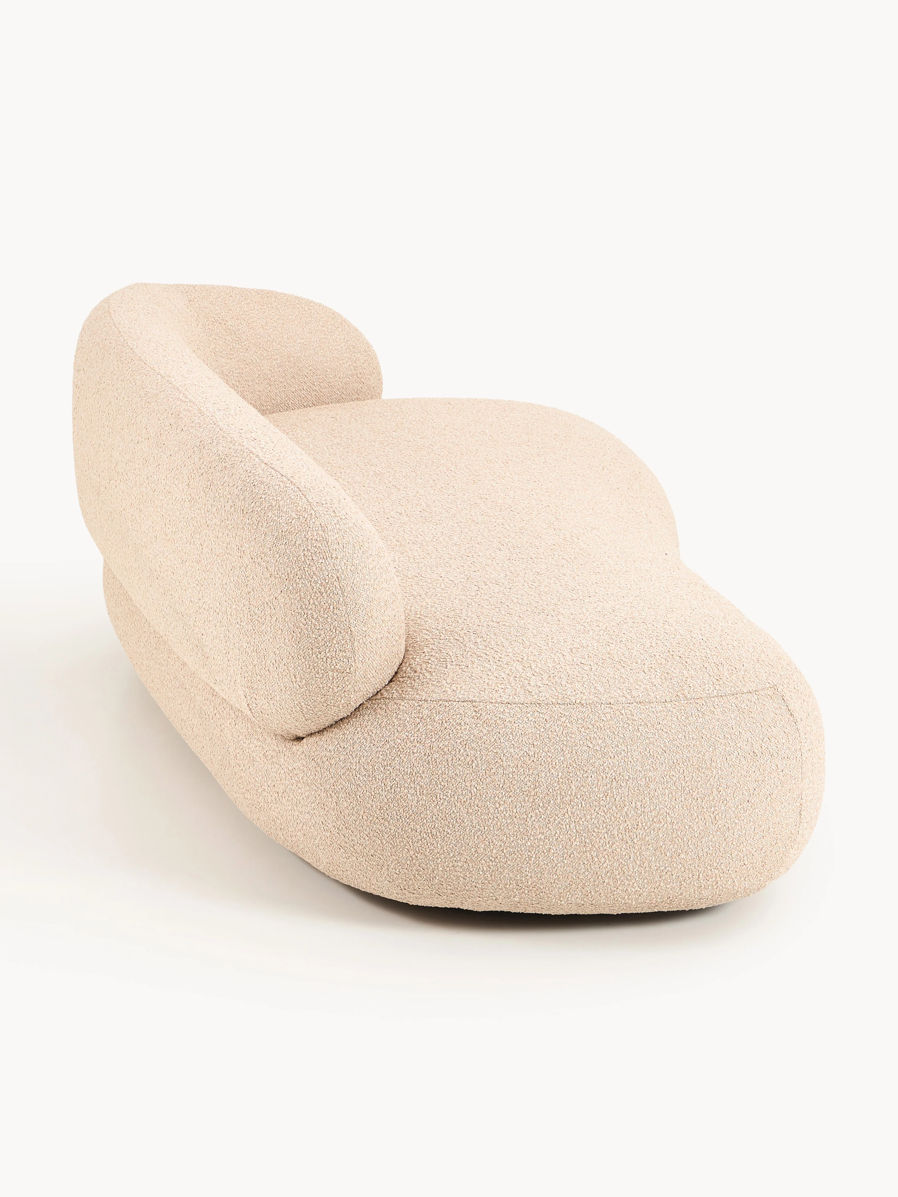 Bouclé bank Alba (3-zits)