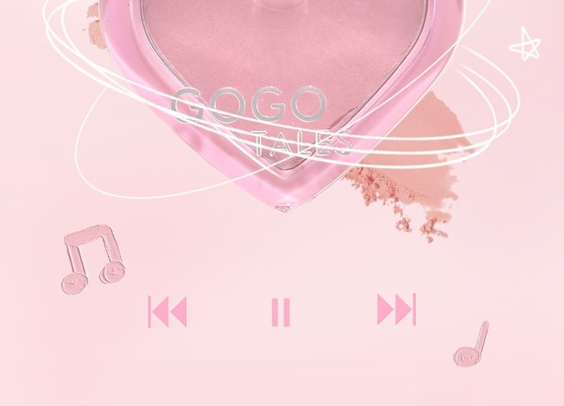 GOGO TALES - Heart Love Blusher - 2 kleuren (4-5)