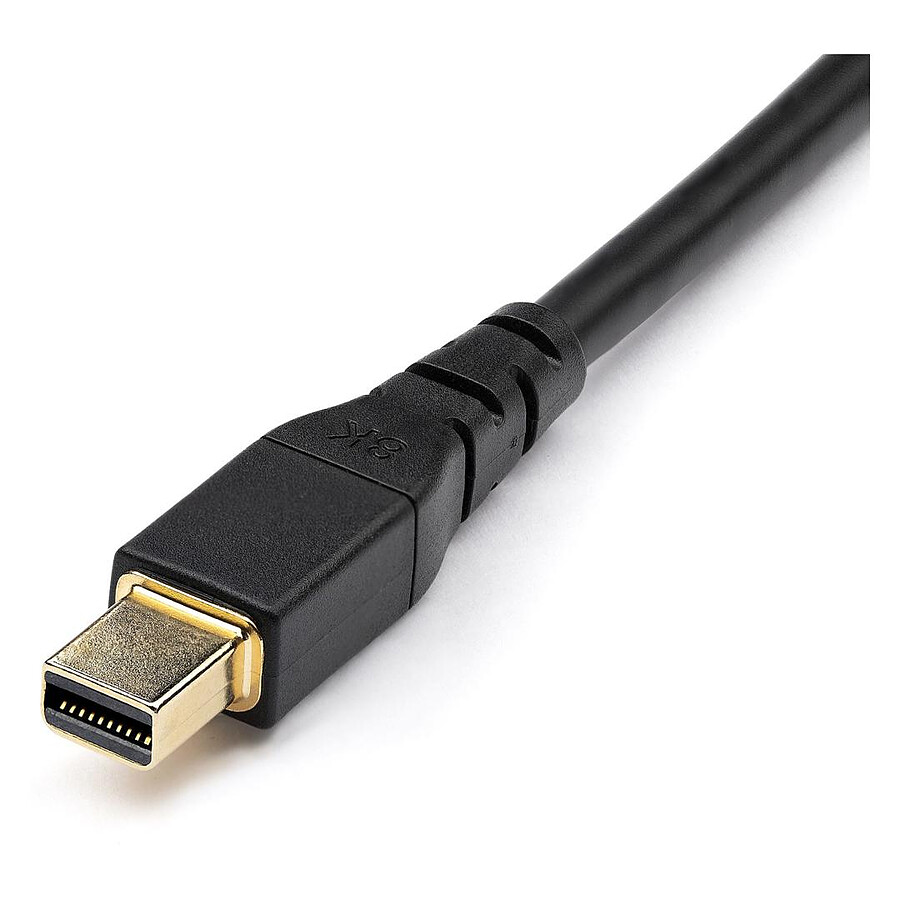 StarTech.com Câble Mini DisplayPort mâle / DisplayPort 1.4 mâle 8K 60Hz ou 4K 120Hz - 1 m