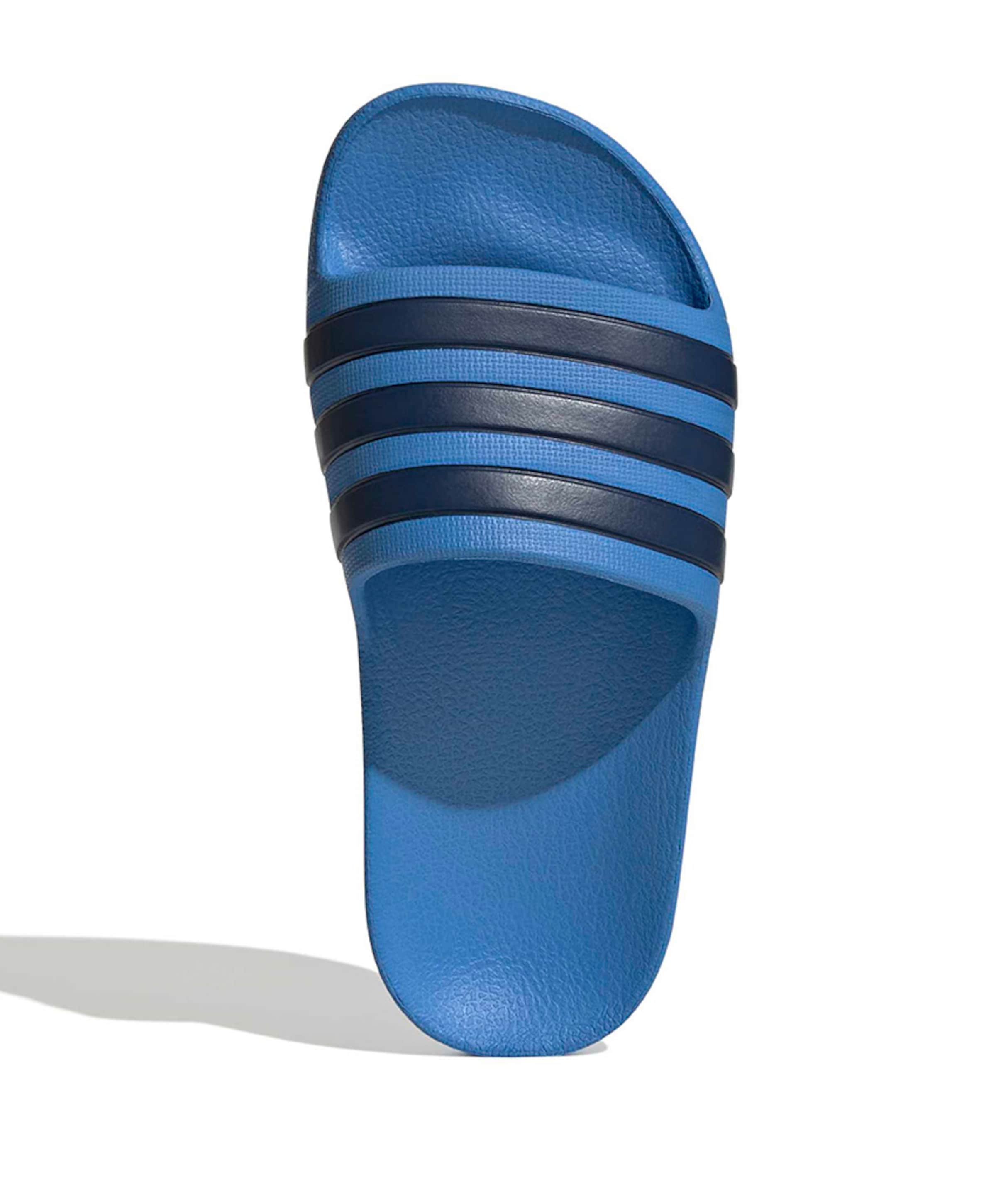 Adidas ADILETTE AQUA K jongens badslipper blauw