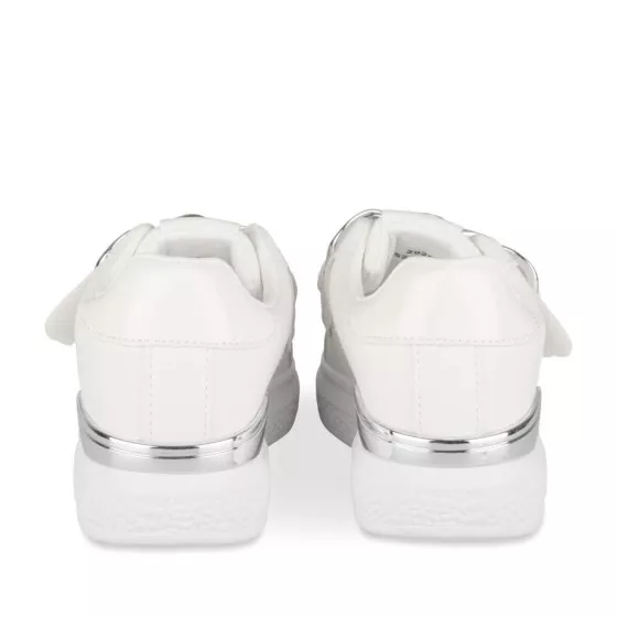 Baskets BLANC LOVELY SKULL