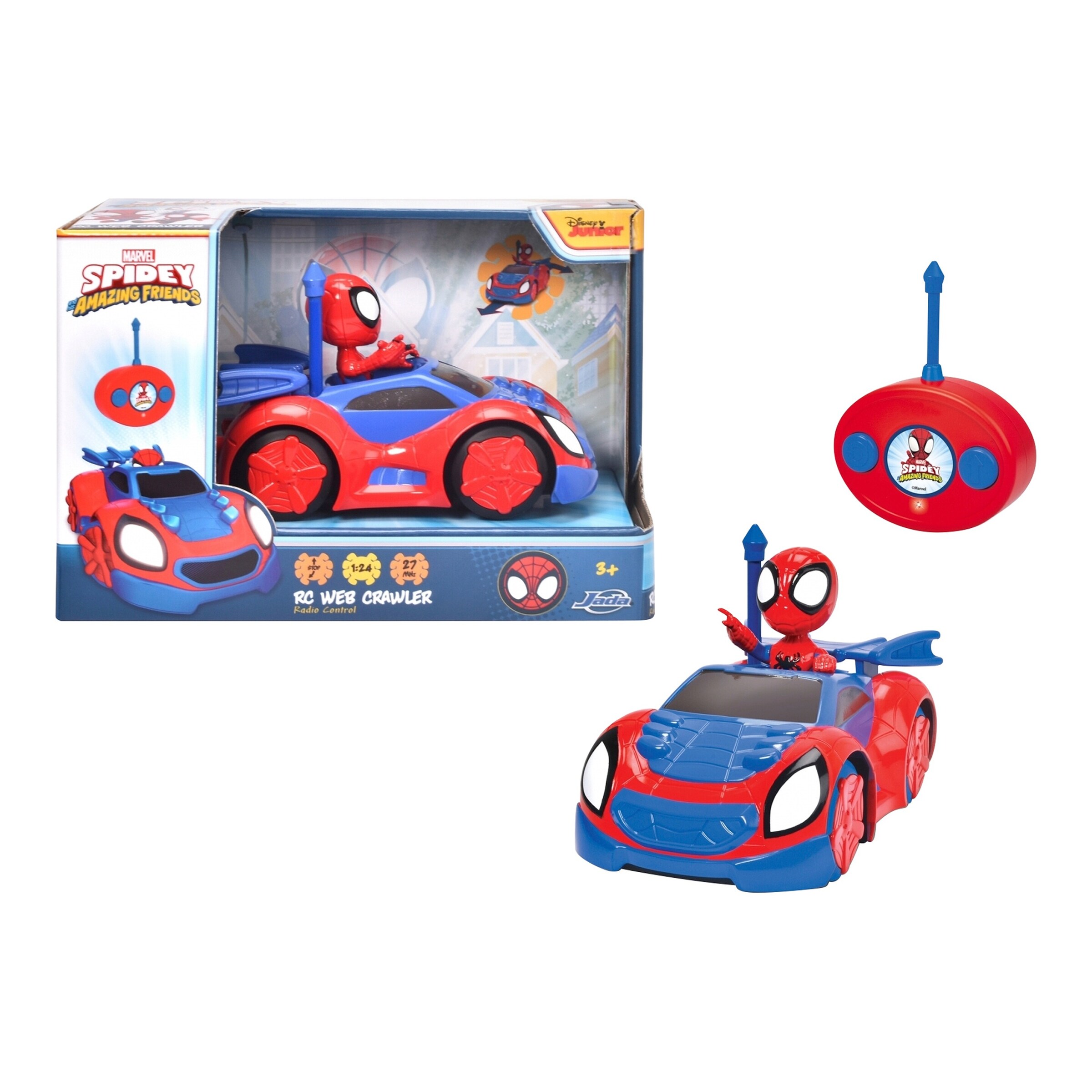 Dickie Toys RC Auto Spidey Web Crawler 1:24