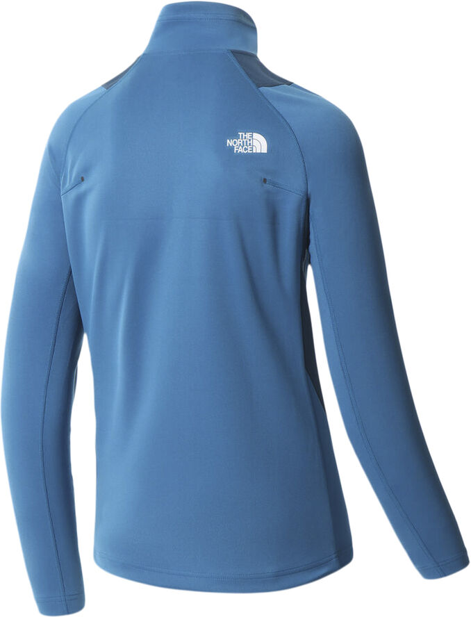 The North Face Ao Midlayer 1 4 Zip Fleecetroje Blå