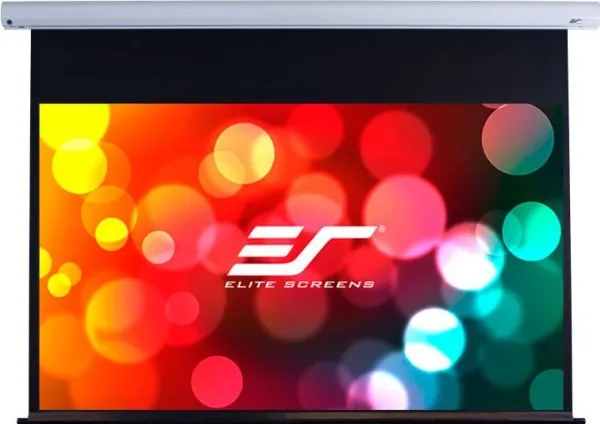 Elite Screens Saker Series - Projektionsskærm - loftsmonterbar, vægmonterbar - motoriseret - 110 V - 120