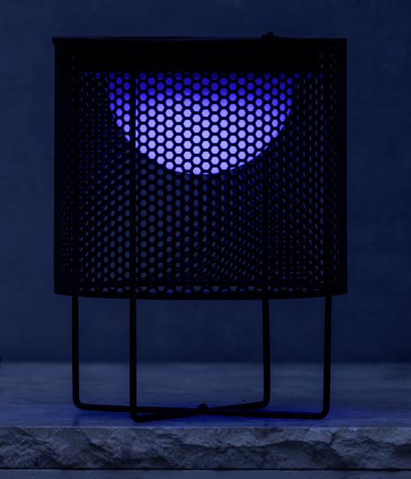 Dehner Solar-Laterne Heli, ca. Ø20/H26 cm