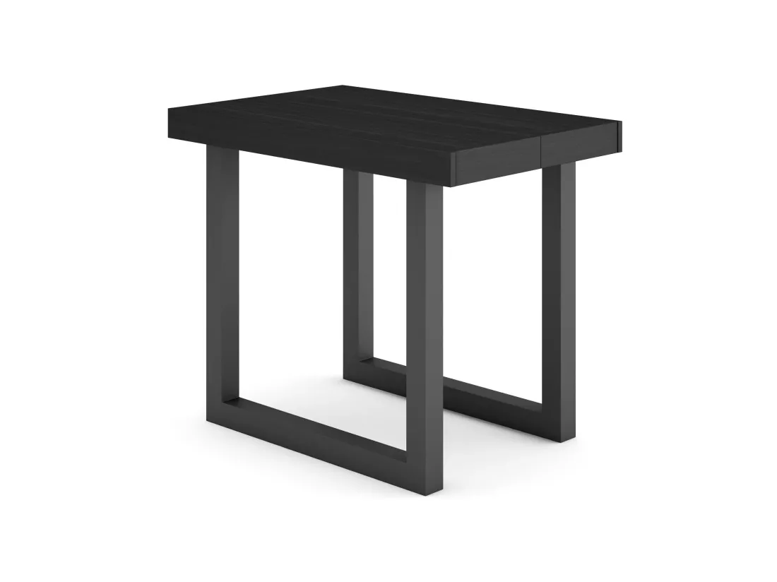 Table console extensible, 300, Pour 14 personnes, Pieds bois massif