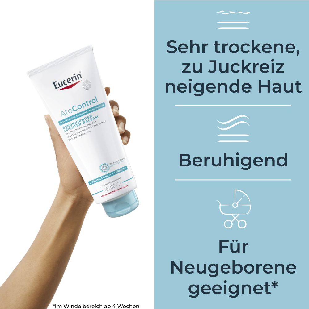 EUCERIN AtoControl Balsam<br>400 ml, Tube, Balsam, beruhigend leicht