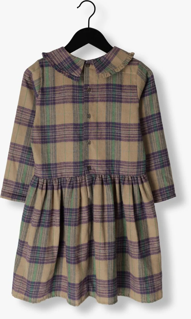 WANDER & WONDER beige wander & wonder midi jurk lumi dress